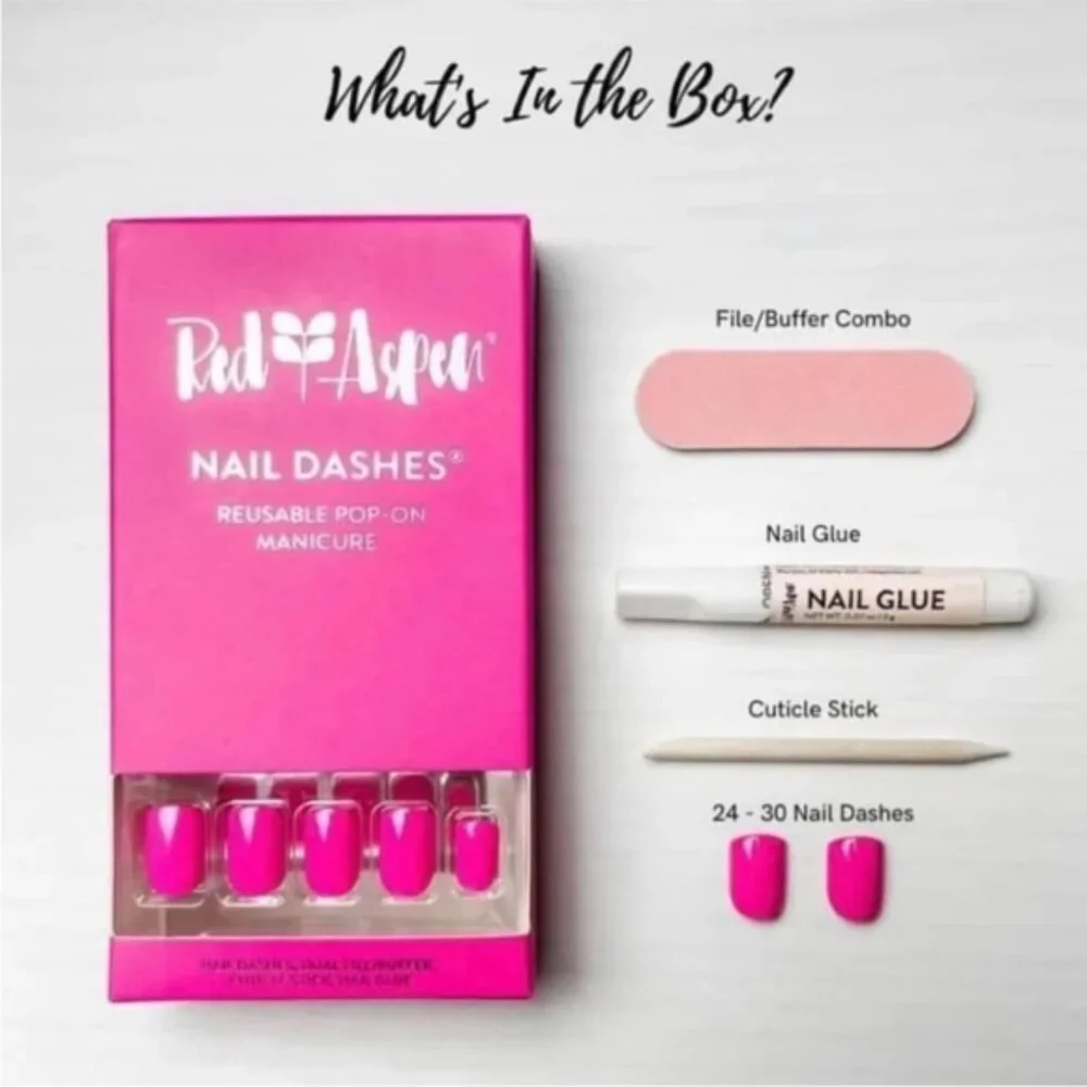 Red Aspen Nail‎ Dashes ✨Music for Myla - NIB